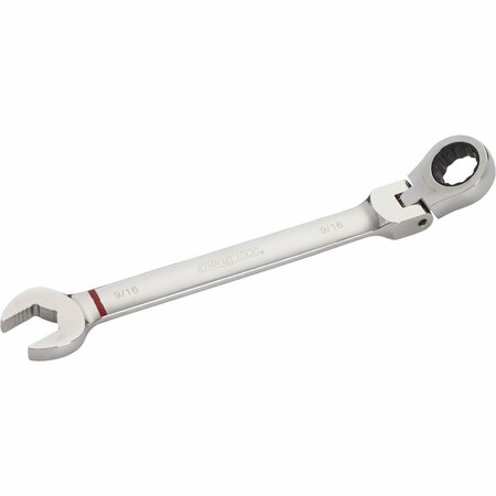 CHANNELLOCK Standard 9/16 In. 12-Point Ratcheting Flex-Head Wrench 319236
